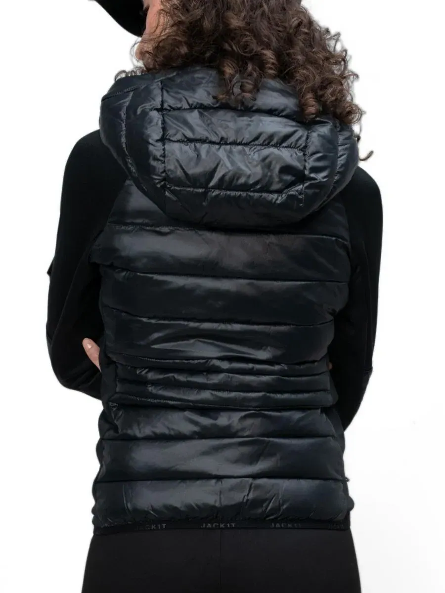 Женская куртка Calypso Hybrid Hooded Jacket JACK1T — изображение 3 из 6, черный