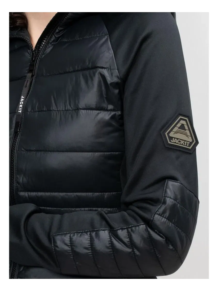 Женская куртка Calypso Hybrid Hooded Jacket JACK1T — изображение 4 из 6, черный