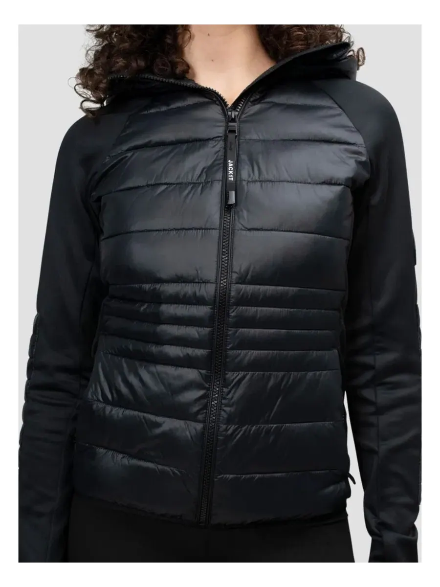 Женская куртка Calypso Hybrid Hooded Jacket JACK1T — изображение 5 из 6, черный