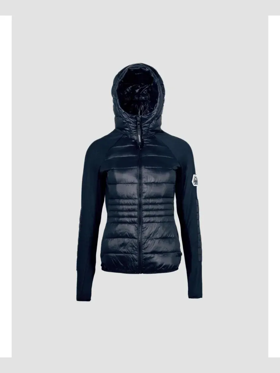Женская куртка Calypso Hybrid Hooded Jacket JACK1T — изображение 6 из 6, темно-синий
