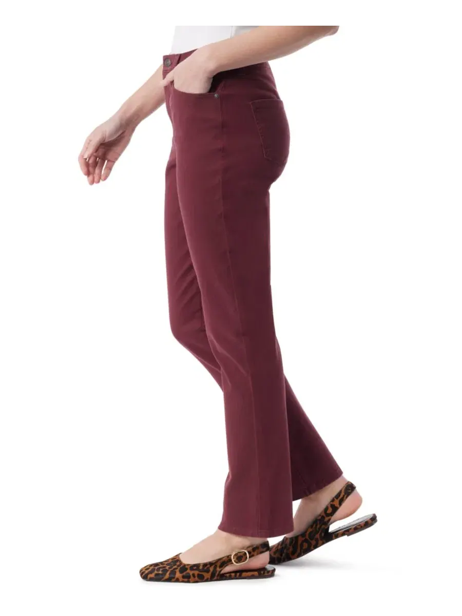 Джинсы прямого кроя с высокой посадкой Amanda High-Waisted Straight-Leg Jeans Gloria Vanderbilt — изображение 2 из 3, зиндаль