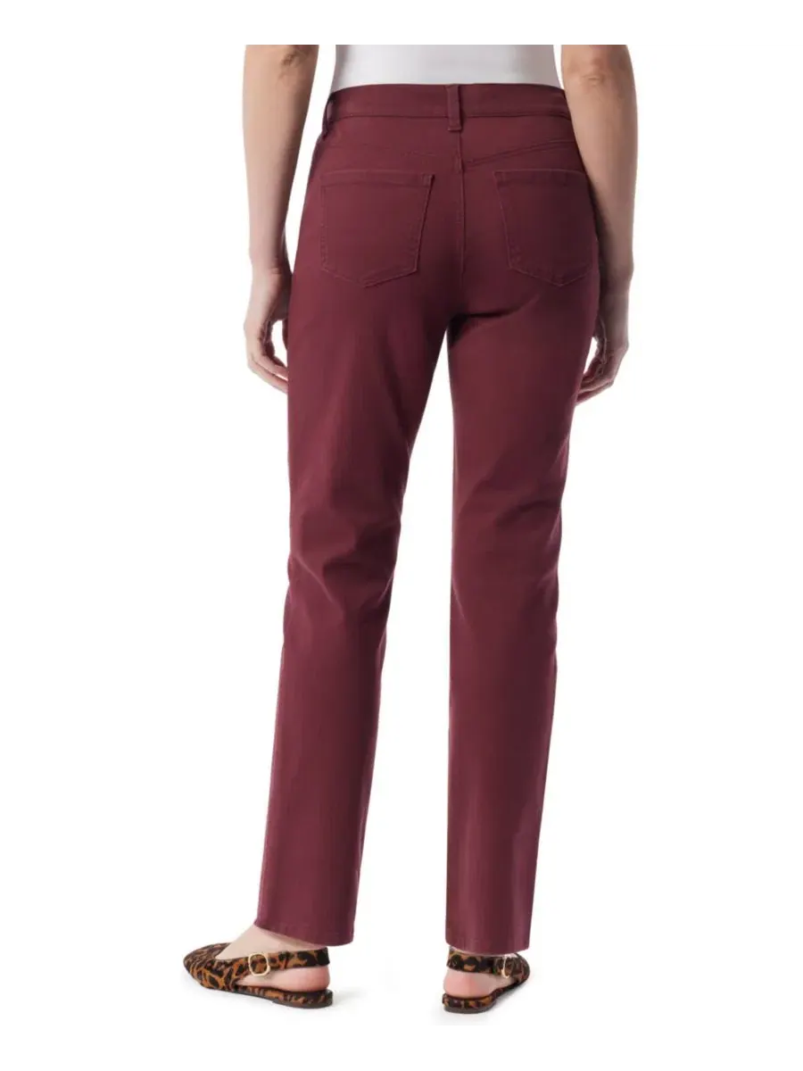 Джинсы прямого кроя с высокой посадкой Amanda High-Waisted Straight-Leg Jeans Gloria Vanderbilt — изображение 3 из 3, зиндаль