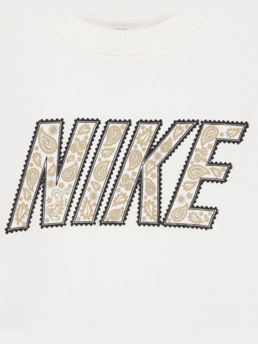 Комплект из футболки и брюк Retro Remix Nike — изображение 4 из 4, белый/черный