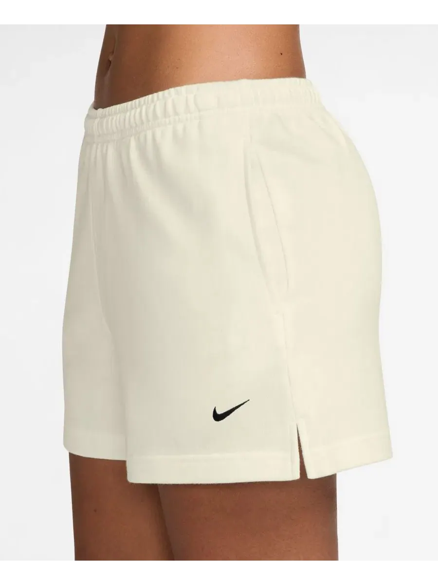 Шорты Studio Fleece Women's Mid-Rise 4" Nike — изображение 2 из 4, черный