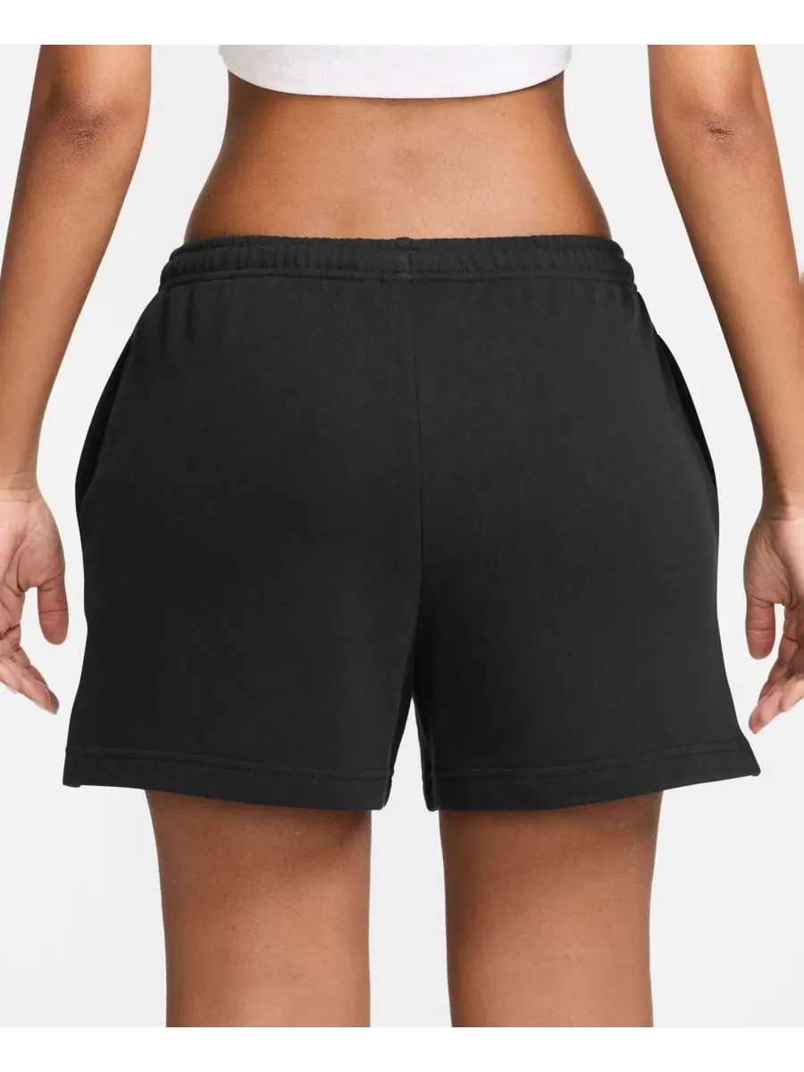 Шорты для активного отдыха Studio Fleece Nike, Ttlblk/Sai — изображение 4 из 4