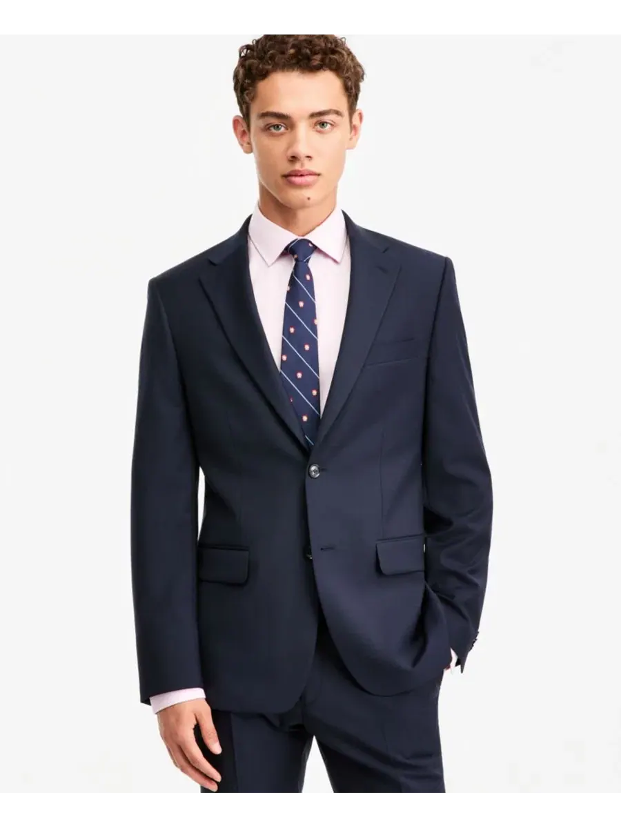 Костюм-тройка мужской, современный крой, из ткани с эластаном Tommy Hilfiger