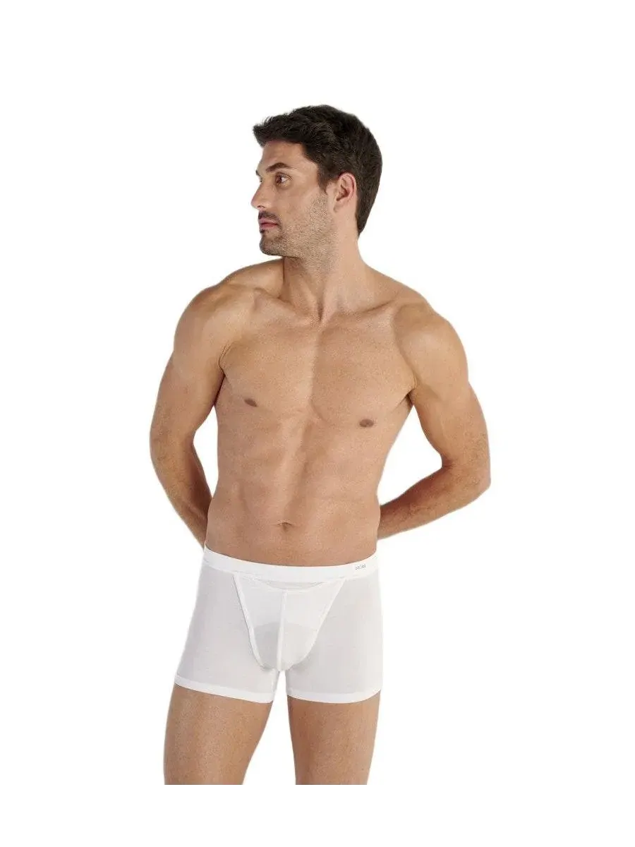Трусы-боксеры с длинной штаниной Tencel Soft Comfort HO1 HOM — белый
