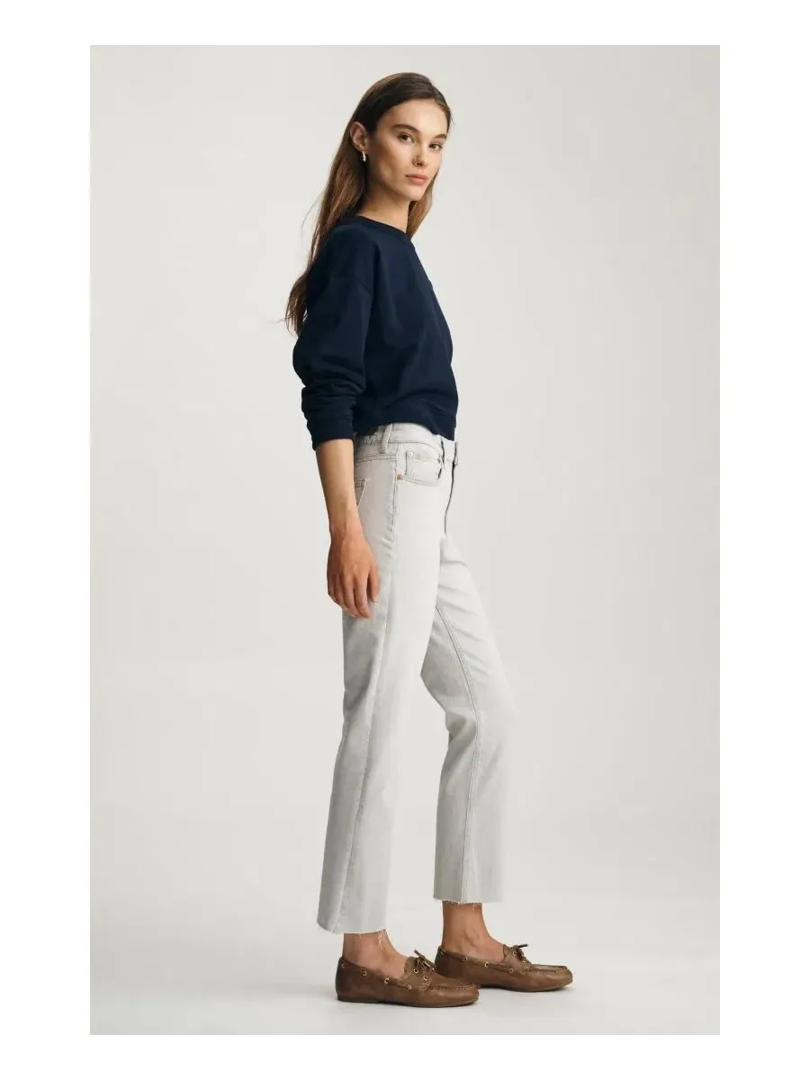 Джинсы прямого кроя с высокой посадкой New York High Rise Straight Leg Mavi Jeans — изображение 4 из 6