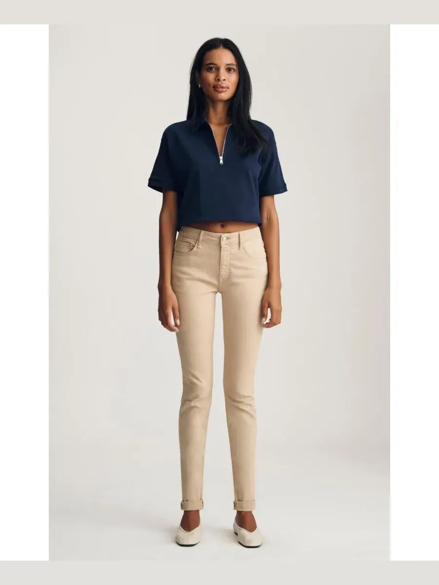 Джинсы женские скинни, с заниженной талией Mavi Jeans — изображение 4 из 6, синий