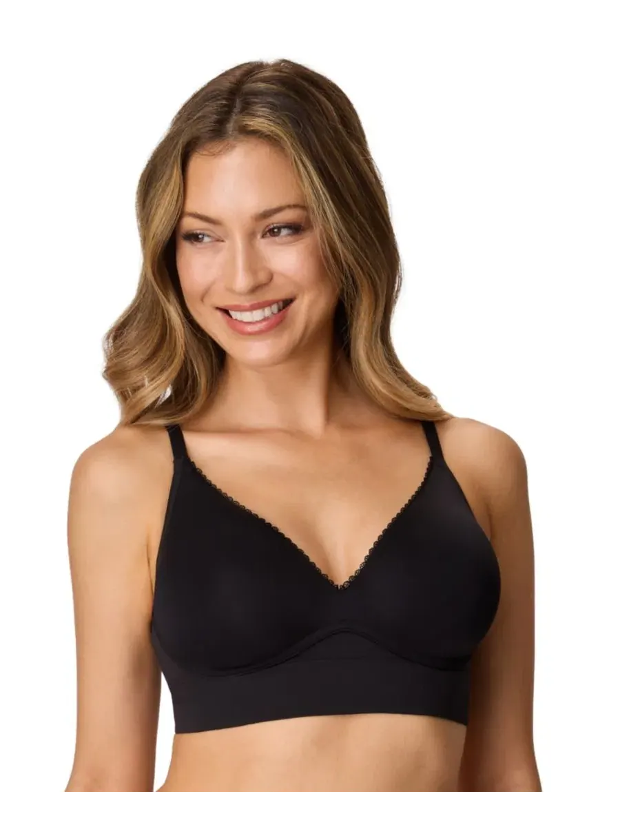 Бюстгальтер бесшовный без косточек Maidenform — изображение 1 из 6, черный