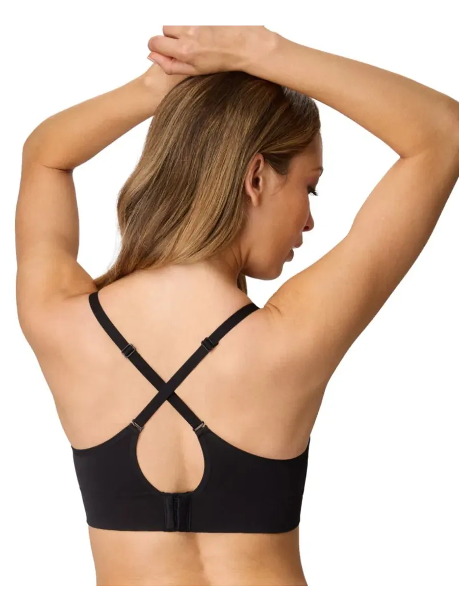 Бюстгальтер бесшовный без косточек Maidenform — изображение 5 из 6, черный