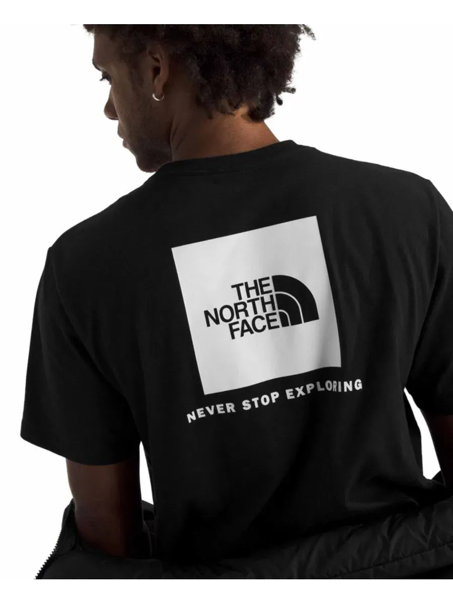 Футболка с графическим принтом Evolution Box Never Stop Exploring The North Face — изображение 4 из 5, черный