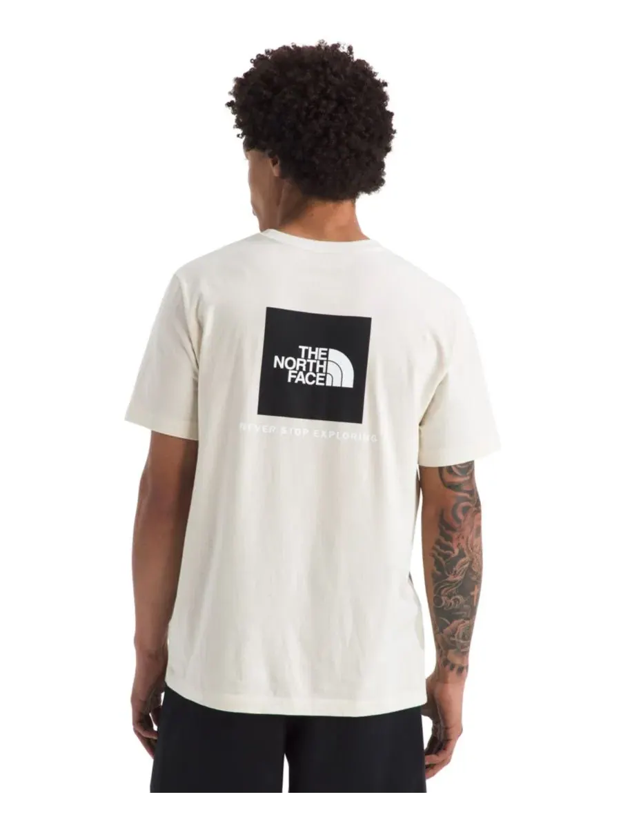 Футболка с графическим принтом Evolution Box Never Stop Exploring The North Face — изображение 3 из 3, белый
