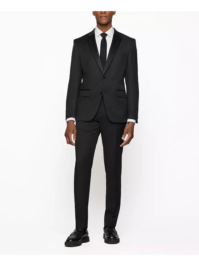 Брюки смокинг BOSS для мужчин Hugo Boss — 3