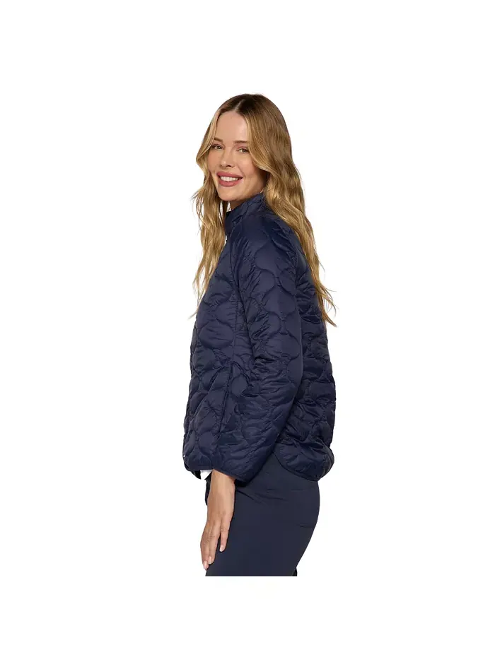 Женская куртка G Lifestyle с двойной молнией G Lifestyle Clothing — изображение 3 из 3, темно-синий