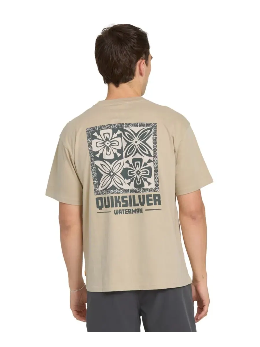 Футболка с коротким рукавом Quiksilver Waterman, Plaza Taupe