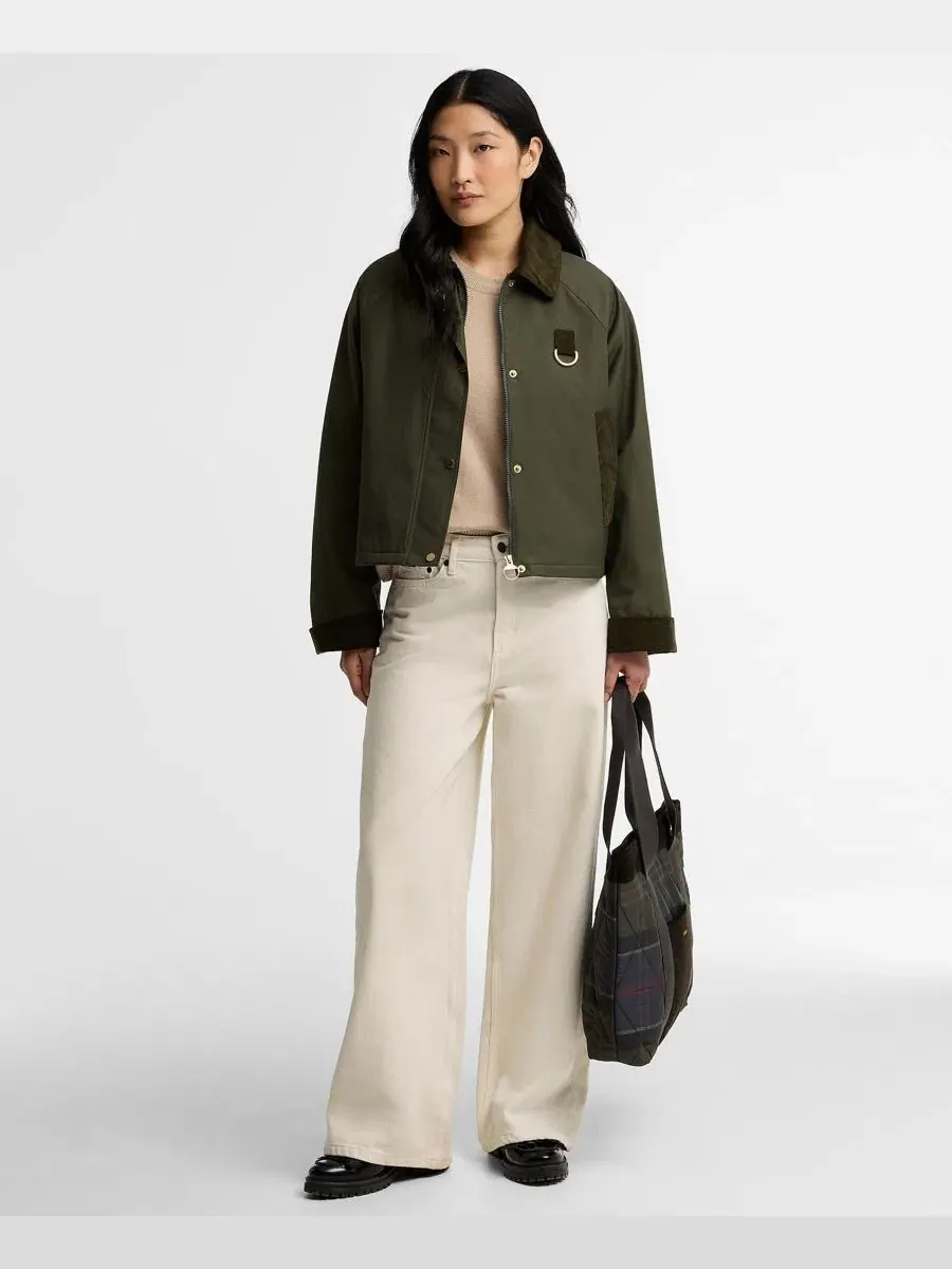 Женская куртка Barbour Wendy — изображение 2 из 7, оливковый
