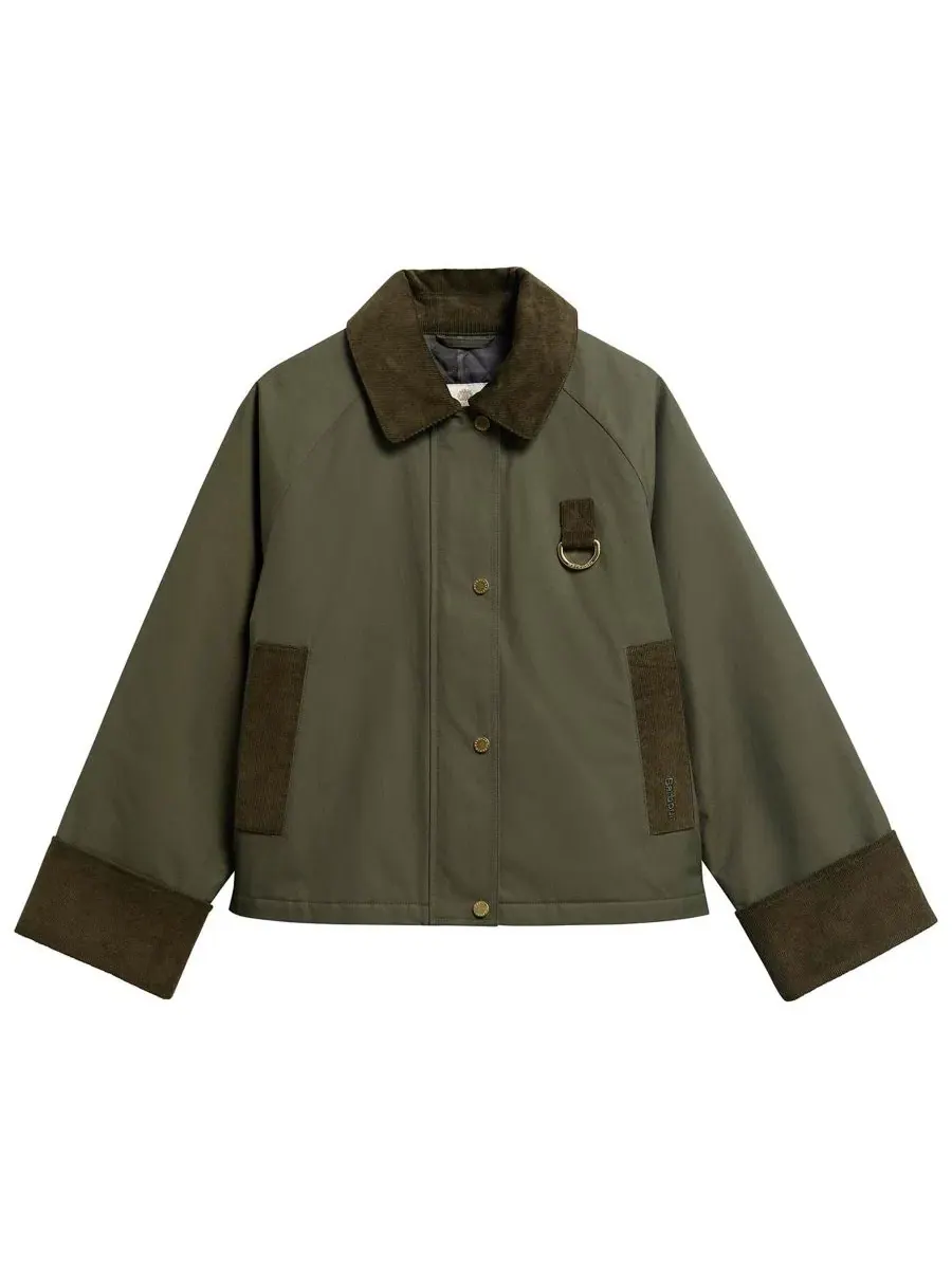 Женская куртка Barbour Wendy — изображение 7 из 7, оливковый
