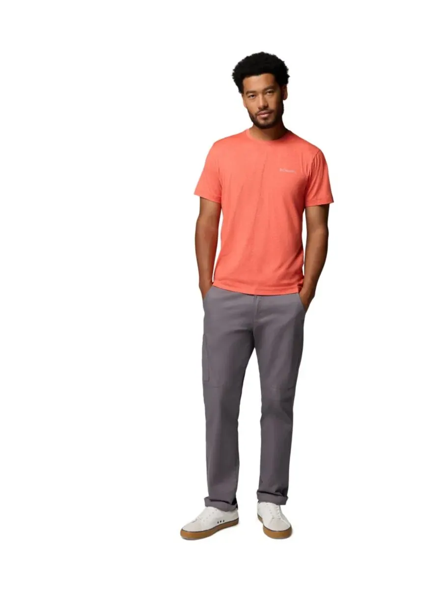 Футболка с коротким рукавом и логотипом Parsons Point Columbia, Super Sonic Heather — изображение 2 из 5