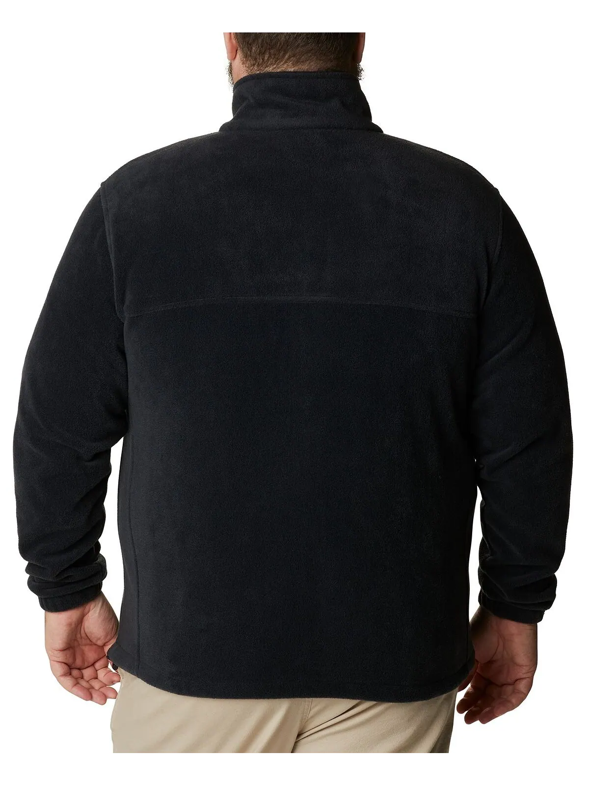 Мужская флисовая куртка big & tall steens mountain fleece Columbia — изображение 2 из 4, черный