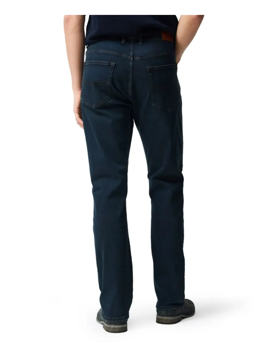 Мужские джинсы Linden Relaxed Denim Rodd & Gunn — изображение 4 из 7, синий черный