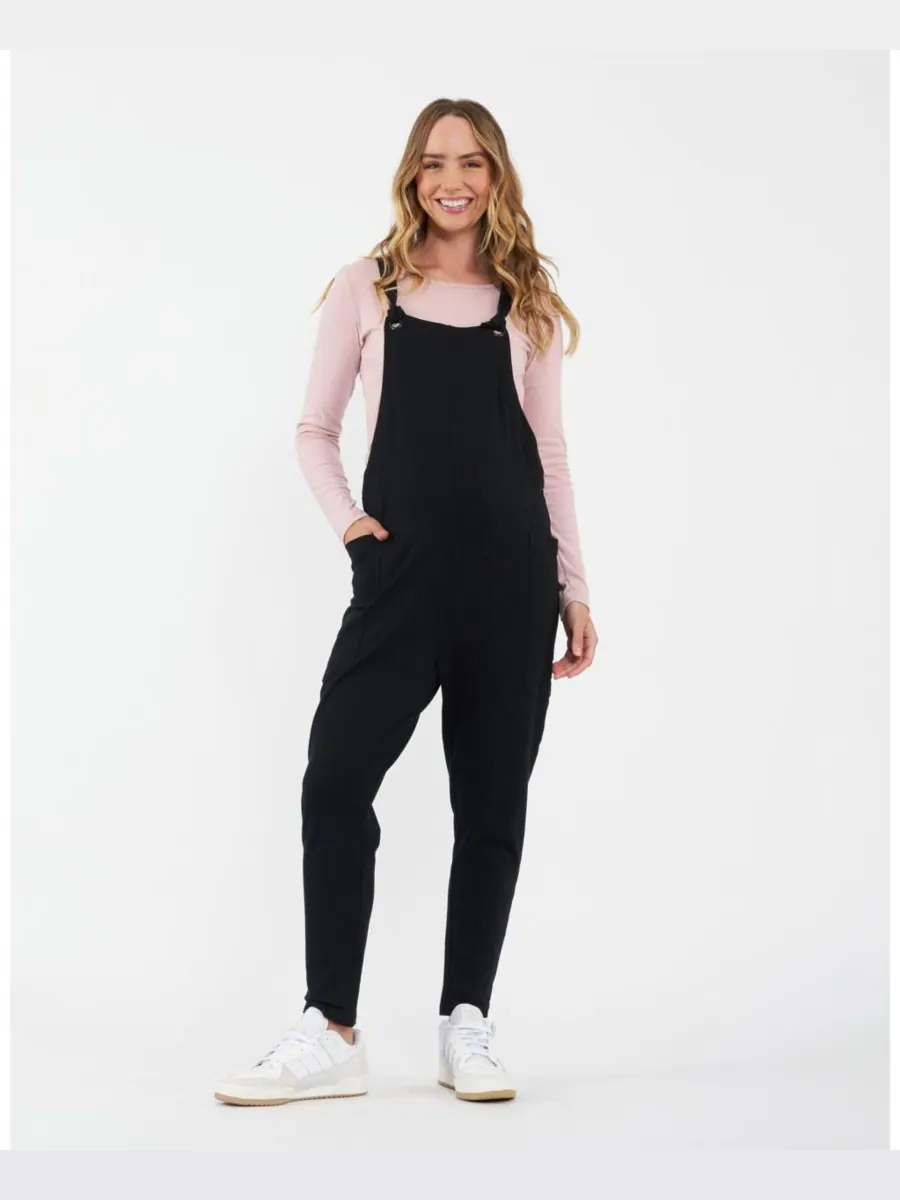Черный комбинезон для беременных Ripe Perrie Ripe Maternity