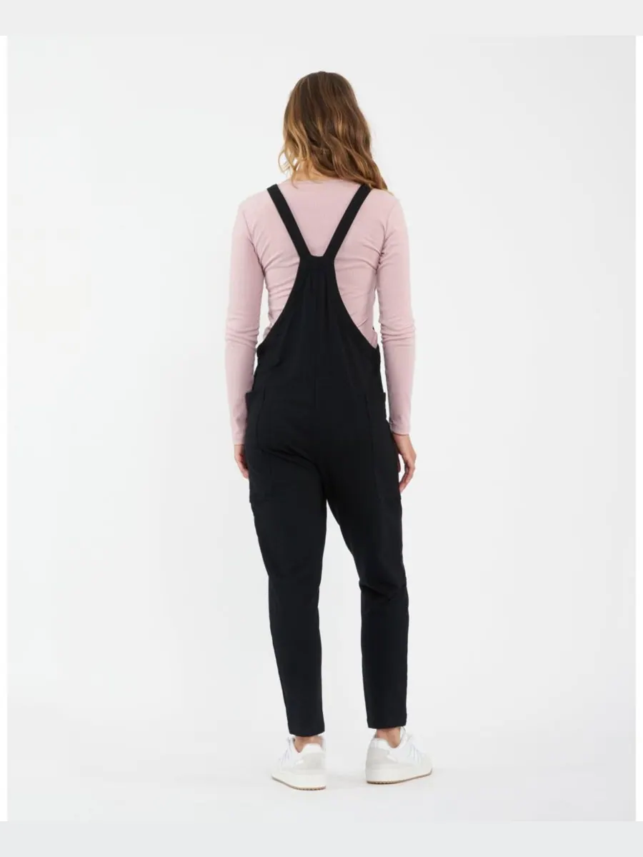 Черный комбинезон для беременных Ripe Perrie Ripe Maternity — изображение 2 из 5