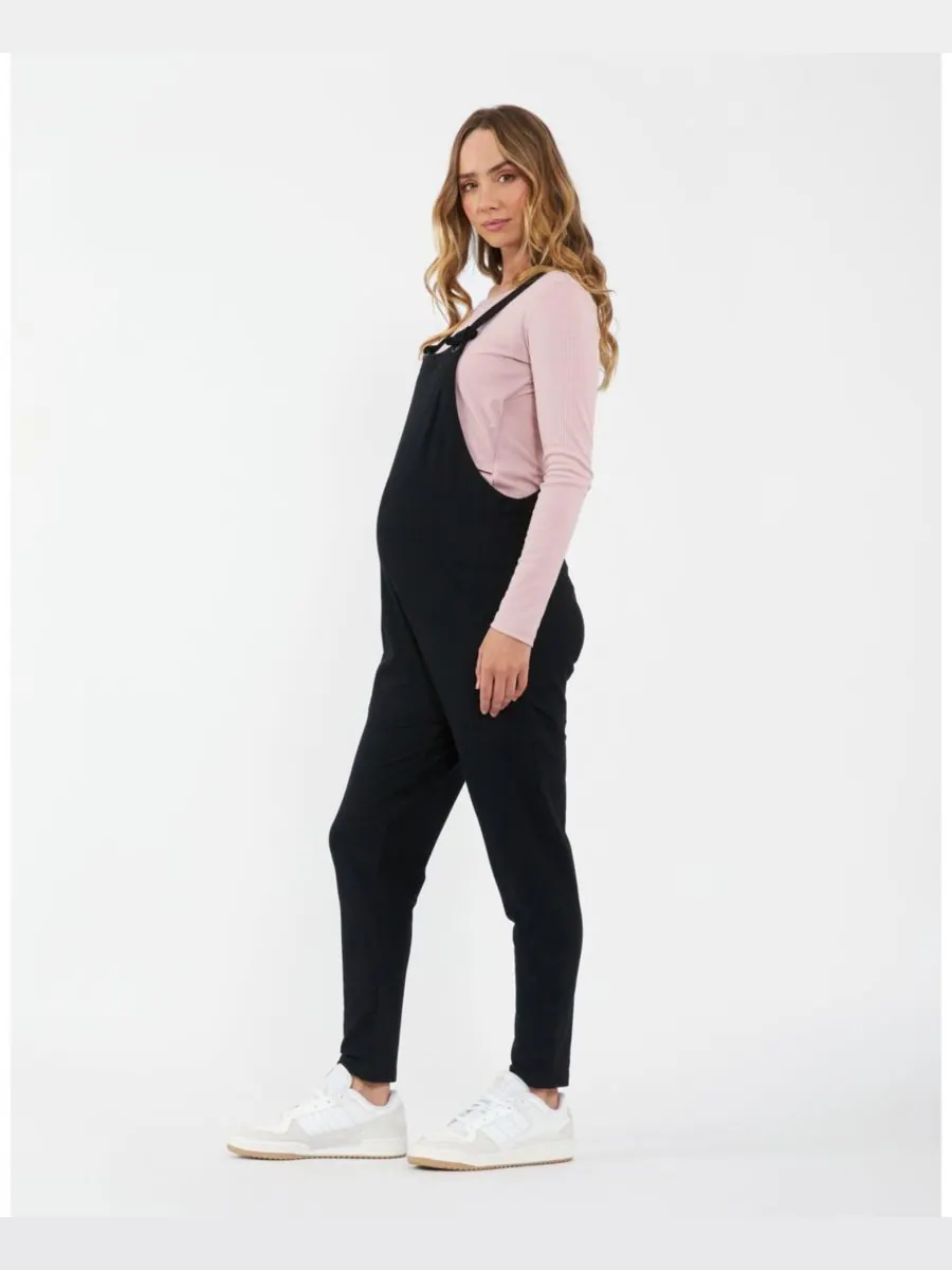 Черный комбинезон для беременных Ripe Perrie Ripe Maternity — изображение 3 из 5