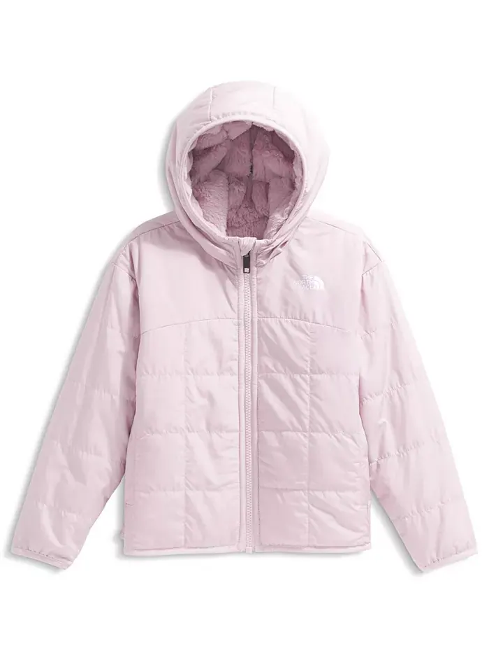 Детская куртка с капюшоном Shasta на молнии для девочек 2T-7 The North Face — изображение 4 из 4, розовый