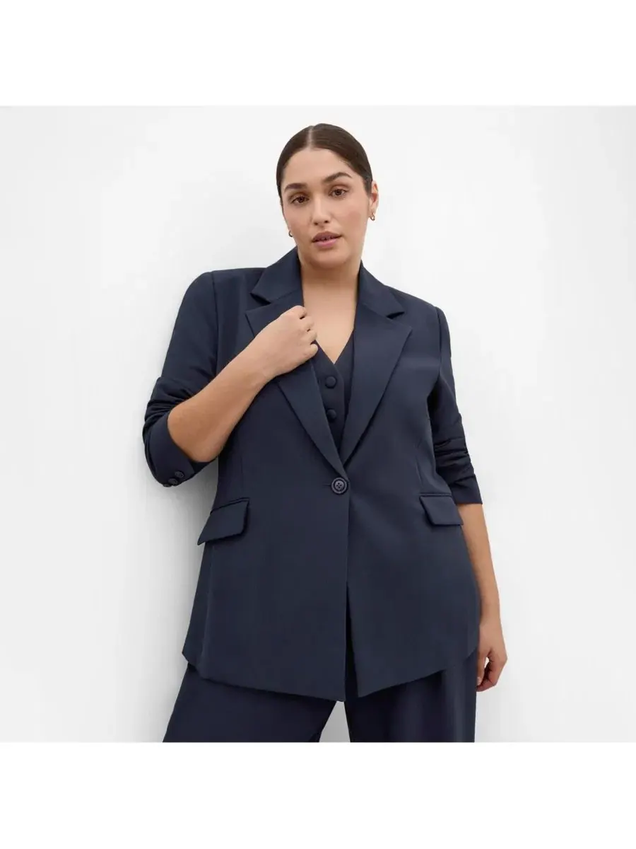Блейзер с длинным рукавом Tori City Chic