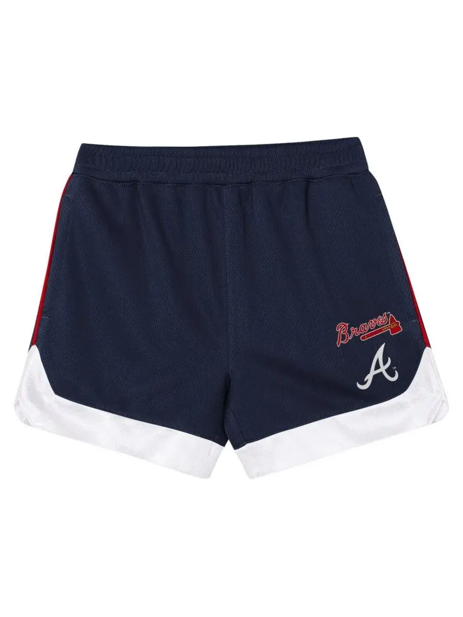 Детский комплект из футболки и шорт с принтом Atlanta Braves Pinch Hitter Infielder Outerstuff — изображение 4 из 5