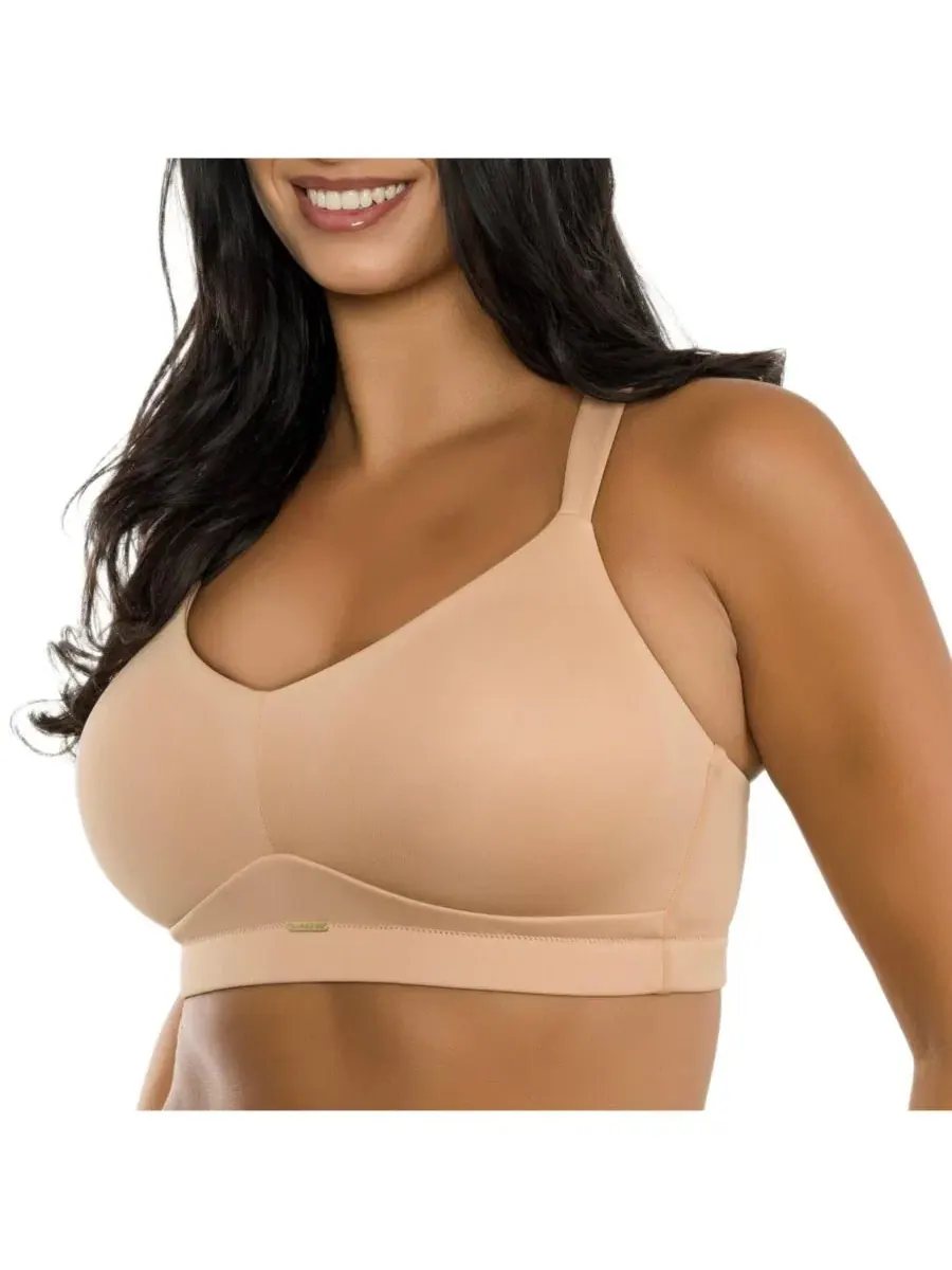 Бюстгальтер цельнокроеный без косточек Holly Plus Size PARFAIT — изображение 2 из 6, песочный