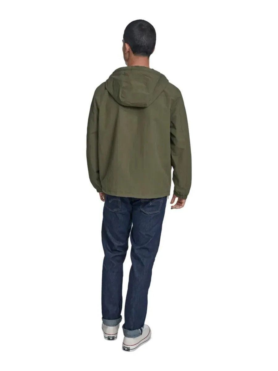 Мужская легкая куртка с капюшоном Levi's, светлый-оливковый — изображение 8 из 8, светлый оливковый