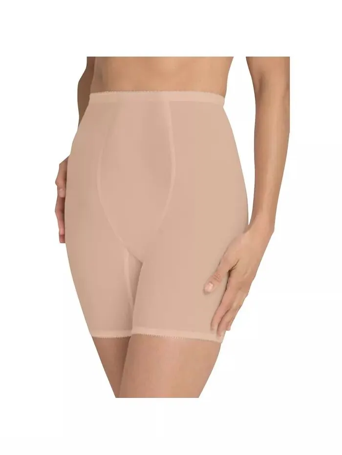 Женское корректирующее белье больших размеров с высокой талией Power Mesh Long Leg Shaper Secret — изображение 1 из 3