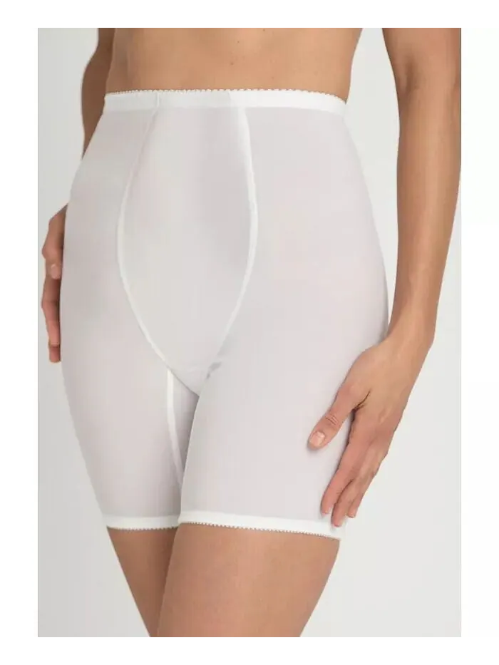 Женское корректирующее белье больших размеров с высокой талией Power Mesh Long Leg Shaper Secret — изображение 2 из 3