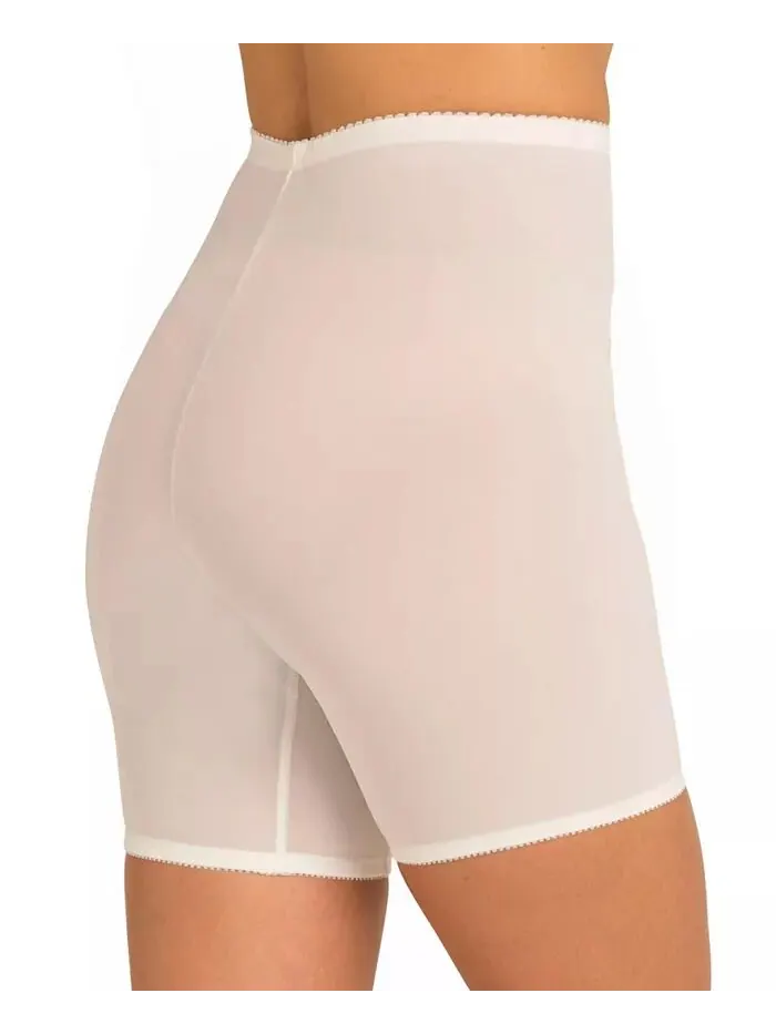 Женское корректирующее белье больших размеров с высокой талией Power Mesh Long Leg Shaper Secret — изображение 3 из 3