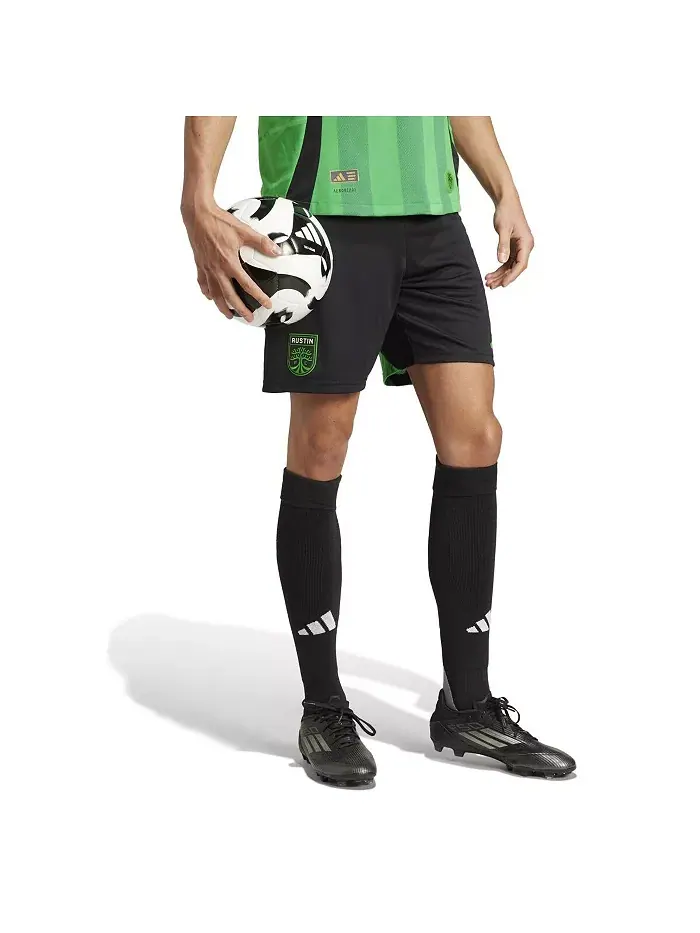 Мужские шорты Austin FC Home 2025 The Heartbeat Kit Authentic — изображение 4 из 5, черный