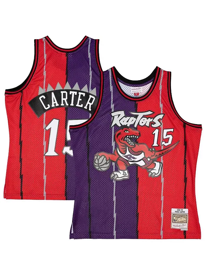 Мужская джерси Vince Carter Purple — изображение 1 из 6, красный