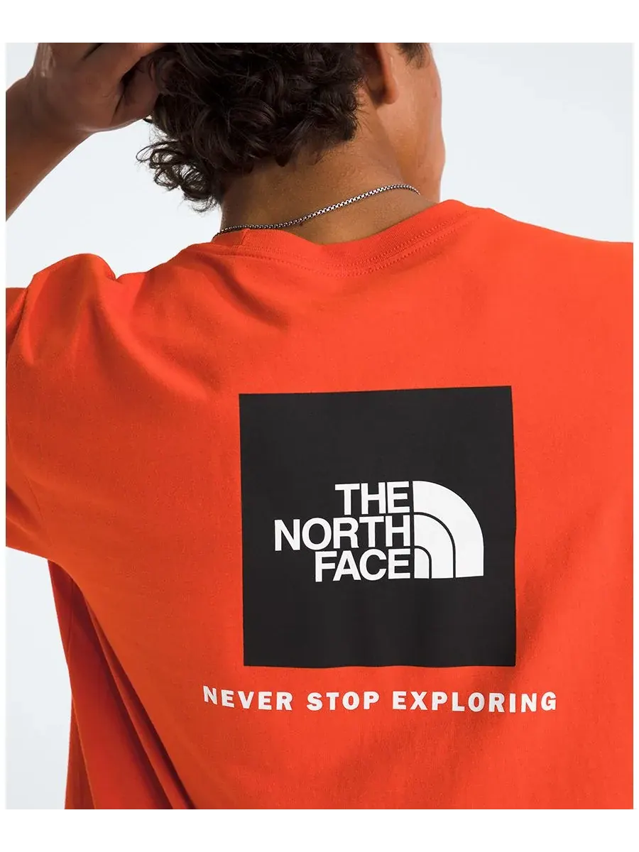 Мужская футболка с коротким рукавом Evolution Box NSE The North Face — изображение 2 из 3, красный