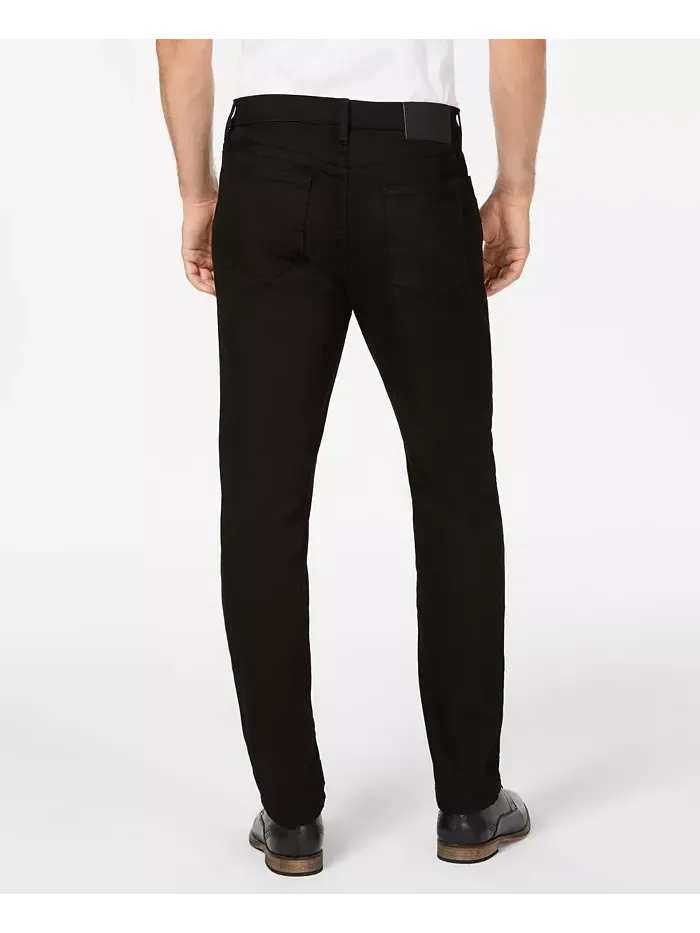 Мужские прямые джинсы Big & Tall с эффектом стрейч Tommy Hilfiger — изображение 2 из 7, черный джинсовый синий