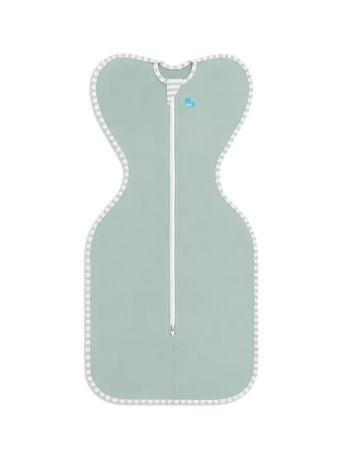 Swaddle Up Спальный мешок - Легкий хлопок 0.2 TOG Love To Dream — зеленый