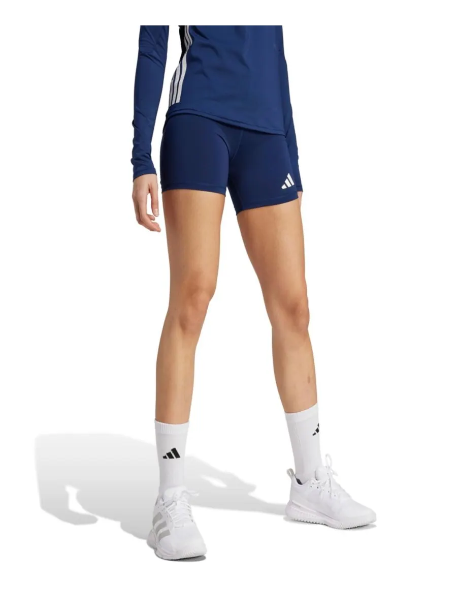 Женские волейбольные шорты Techfit с высокой посадкой Adidas — изображение 3 из 4, темно-синий синий