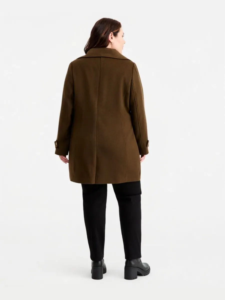 Пальто с воротником и застежкой-молнией Michael Kors, Duffle — изображение 4 из 5