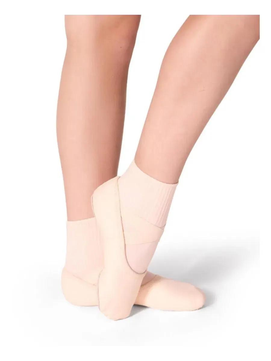Женские ребристые носки Capezio — изображение 3 из 3, розовый