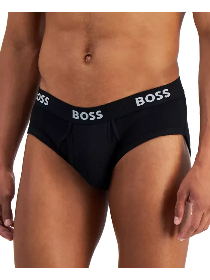 Мужские трусы с логотипом, 5 штук Hugo Boss