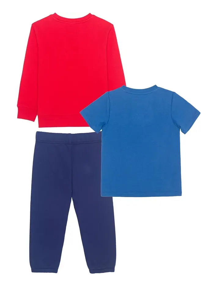 Мальчики Toddler 2T-5T комплект из 3 предметов: футболка с принтом, футболка с короткими рукавами и — изображение 2 из 11