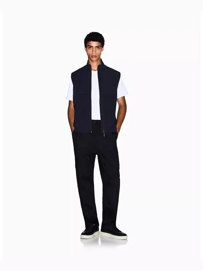 Мужская комбинированная куртка-жилет для поездок на работу A|X Armani Exchange — изображение 3 из 5, синий