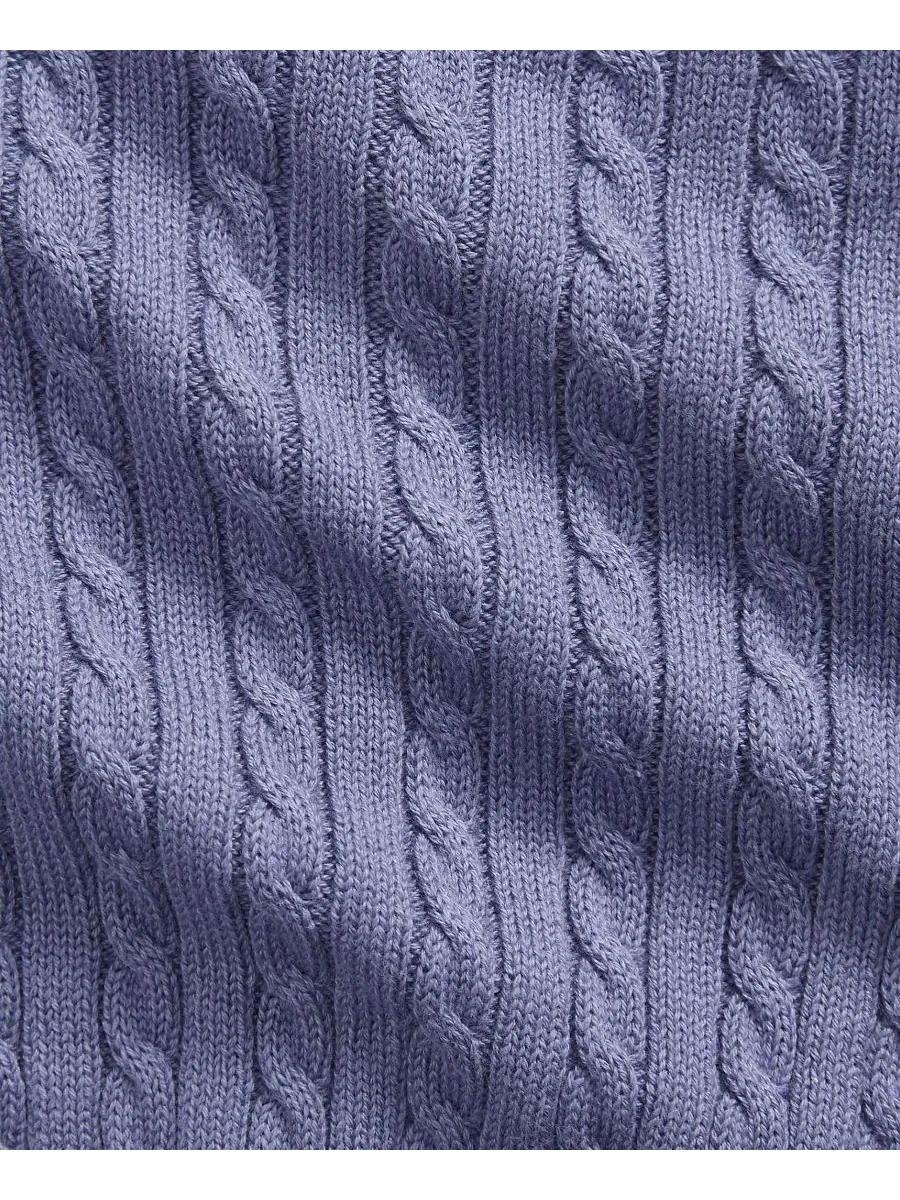 Комплект из кардигана и юбки-шорт с рюшами Polo Ralph Lauren — изображение 3 из 3, фиолетовый