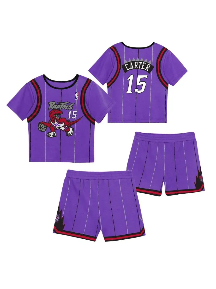 Комплект из футболки и шорт с принтом Vince Carter Mitchell & Ness