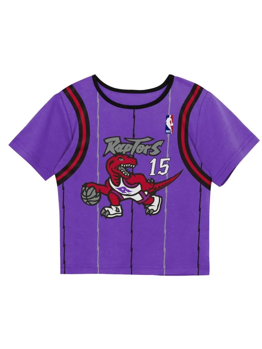 Комплект из футболки и шорт с принтом Vince Carter Mitchell & Ness — изображение 2 из 5, фиолетовый